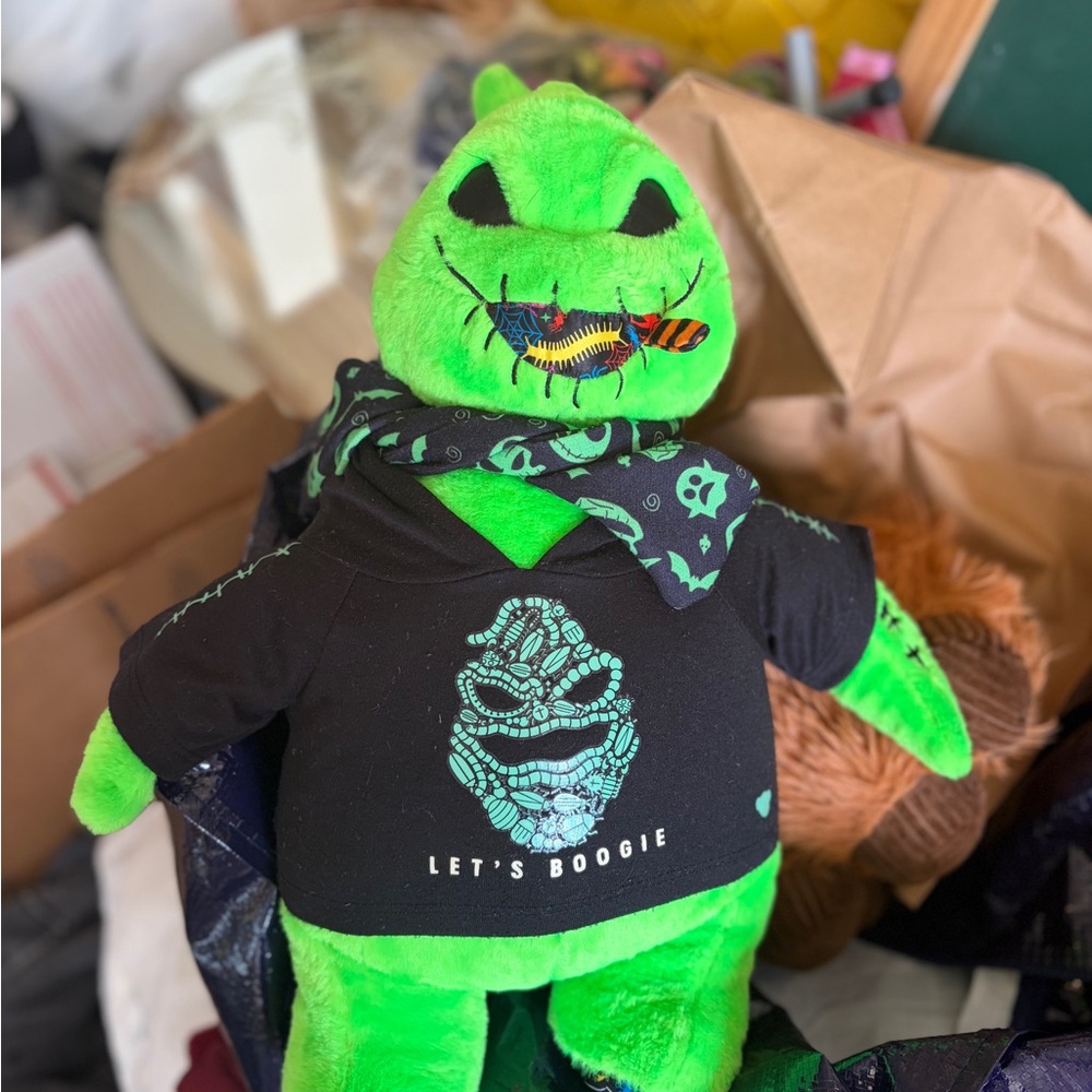 Oogie Boogie Build A Bear With Clothes Nightmare Befoee Christmas Licensed EUC